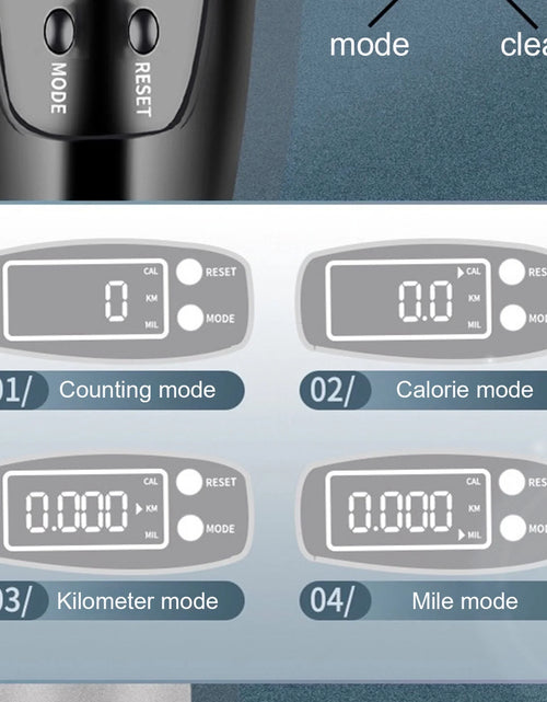 Load image into Gallery viewer, Weighted Cordless Jump Ropes with 2 Balls &amp; Adjustable Length Bod Rope for Kids Men Women,Speed Digital Counting Ropeless Skipping Rope with Calorie Counter for Indoor Fitness Workout Boxing Gym
