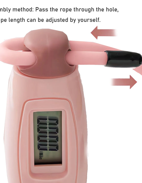 Load image into Gallery viewer, Weighted Cordless Jump Ropes with 2 Balls &amp; Adjustable Length Bod Rope for Kids Men Women,Speed Digital Counting Ropeless Skipping Rope with Calorie Counter for Indoor Fitness Workout Boxing Gym
